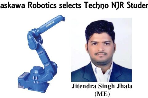 Yaskawa Robotics selects Techno India NJR student