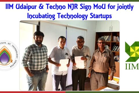 Techno NJR signs MOU with IIM, Udaipur