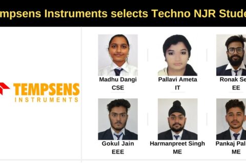 Tempsens Instruments selects 6 Techno NJR students