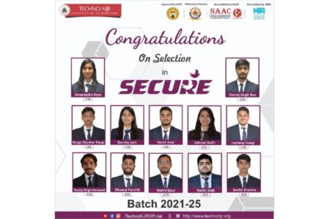 Congratulations to our Techno NJR students for securing a position at Secure Meters